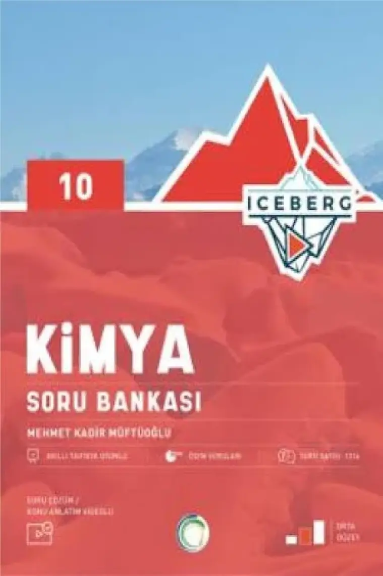 Okyanus Yayınları 10. Sınıf Iceberg Kimya Soru Bankası