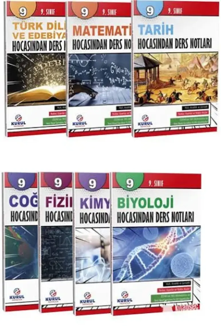 Editör Yayınları 9. Sınıf Vip Tüm Dersler Konu Anlatımlı