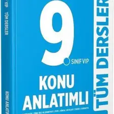 Editör Yayınları 9. Sınıf Vip Tüm Dersler Konu Anlatımlı