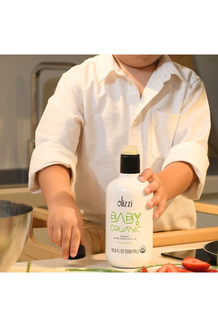 Olizzi Baby Organik Natürel Sızma Bebek Zeytinyağı 500 ml
