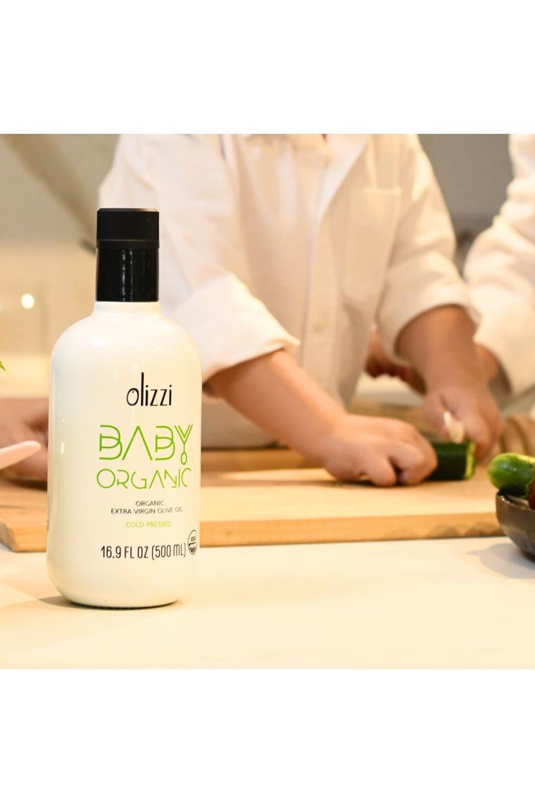 Olizzi Baby Organik Natürel Sızma Bebek Zeytinyağı 500 ml