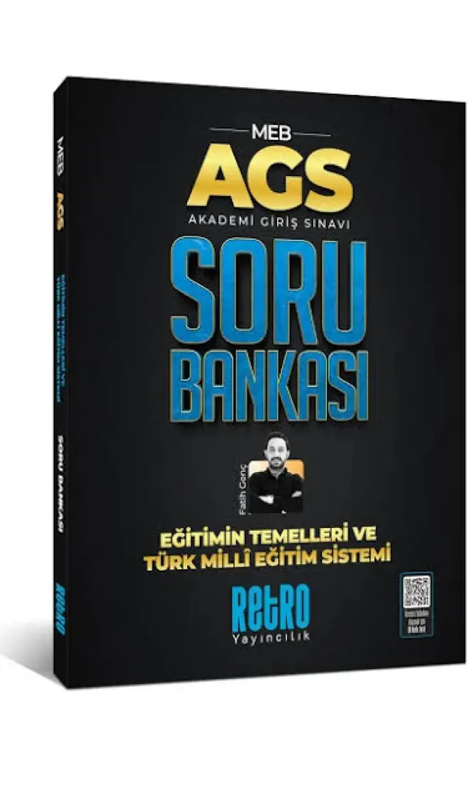Retro Yayıncılık 2025 MEB AGS Eğitimin Temelleri ve Türk Milli Eğitim Sistemi Soru Bankası