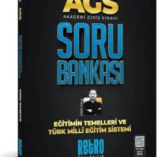 Retro Yayıncılık 2025 MEB AGS Eğitimin Temelleri ve Türk Milli Eğitim Sistemi Soru Bankası