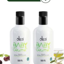 Baby Organik Bebek Zeytinyağı Natürel Sızma Soğuk Sıkım Zeytinyağı 500 ml X 2 Adet