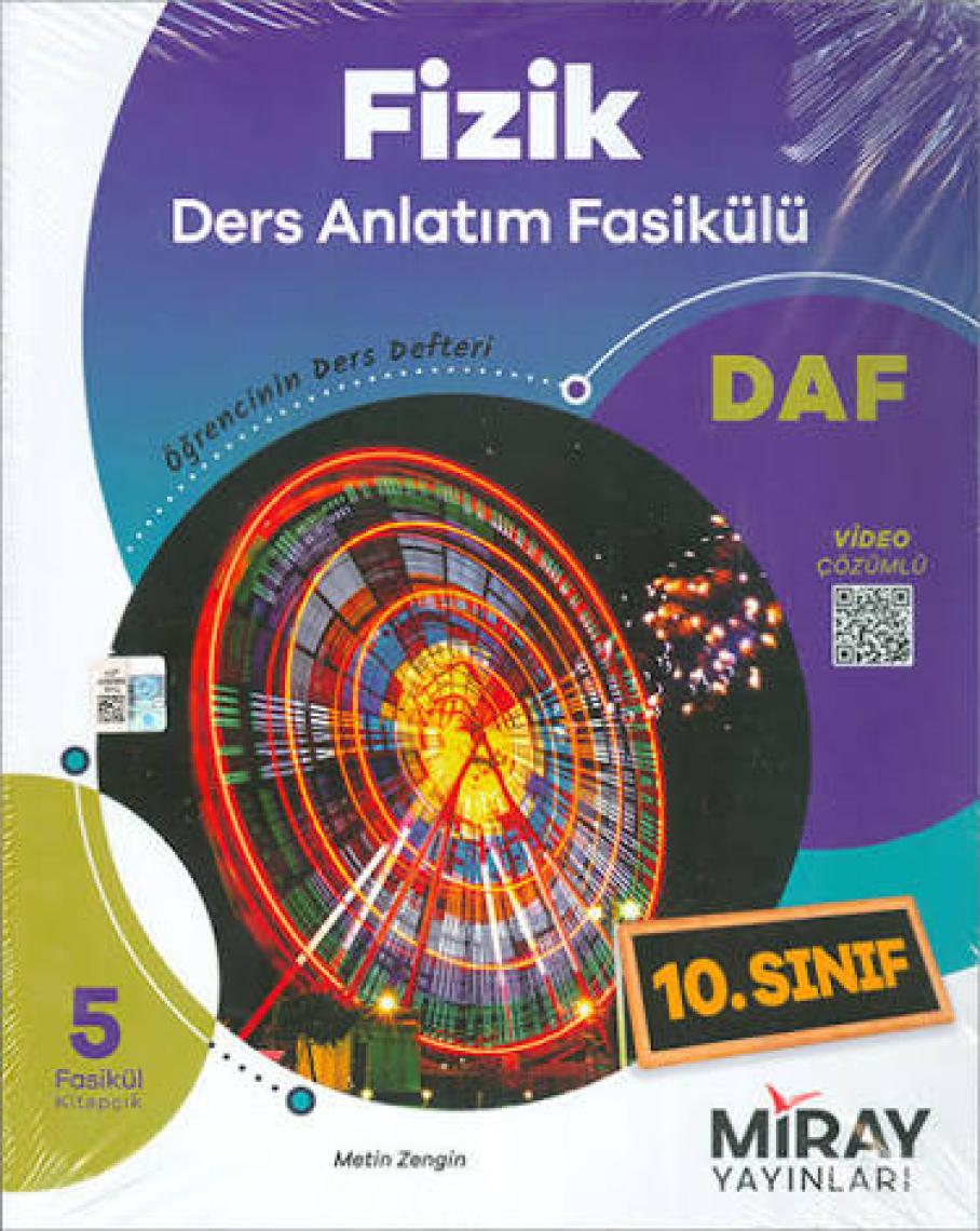 Miray Yayınları 10. Sınıf Fizik Ders Anlatım Fasikülleri