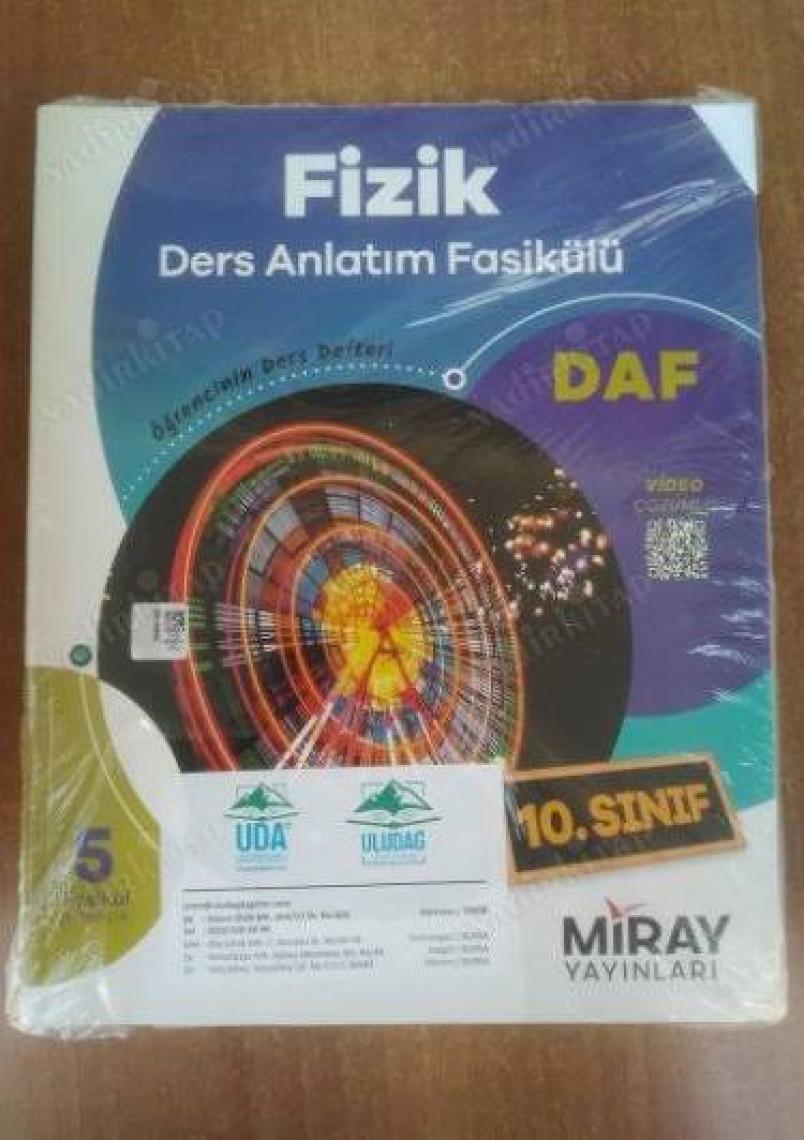 Miray Yayınları 10. Sınıf Fizik Ders Anlatım Fasikülleri