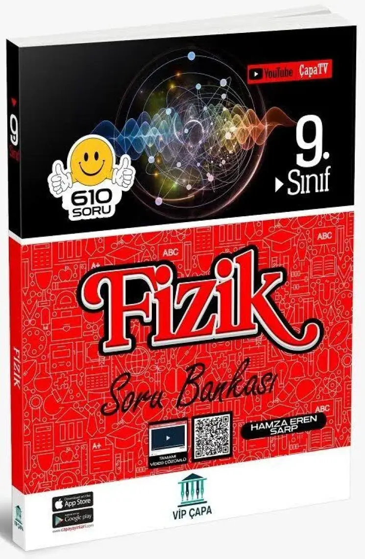 Çapa Yayınları 9. Sınıf Vıp Fizik Soru Bankası
