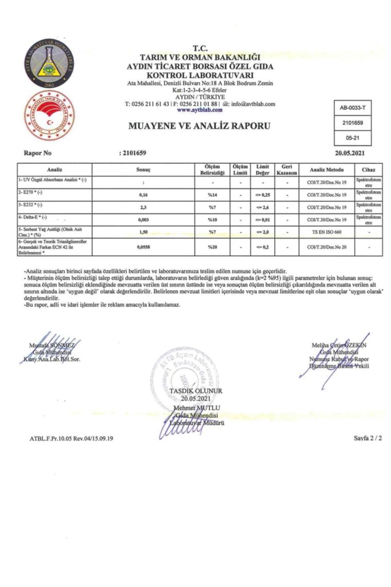 Köyceğiz Yöresel Natürel Birinci Zeytinyağı 500 ml