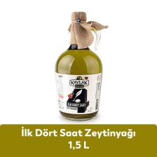 Ilk Dört Saat Soğuk Sıkım Zeytinyağı 1,5 Litre