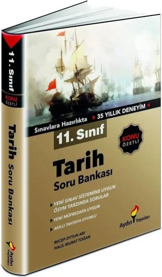 Aydın Yayınları 11. Sınıf Tarih Konu Özetli Soru Bankası - Recep Oytun Arı