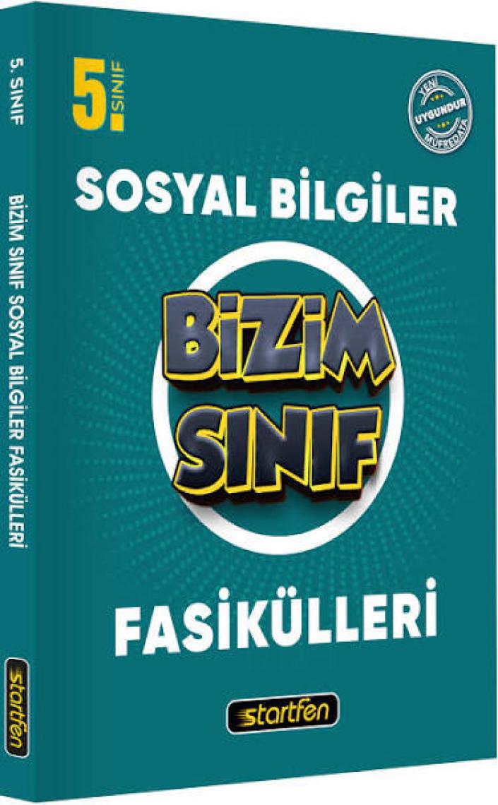 Startfen Yayınları Bizim Sınıf 5. Sınıf Sosyal Bilgiler