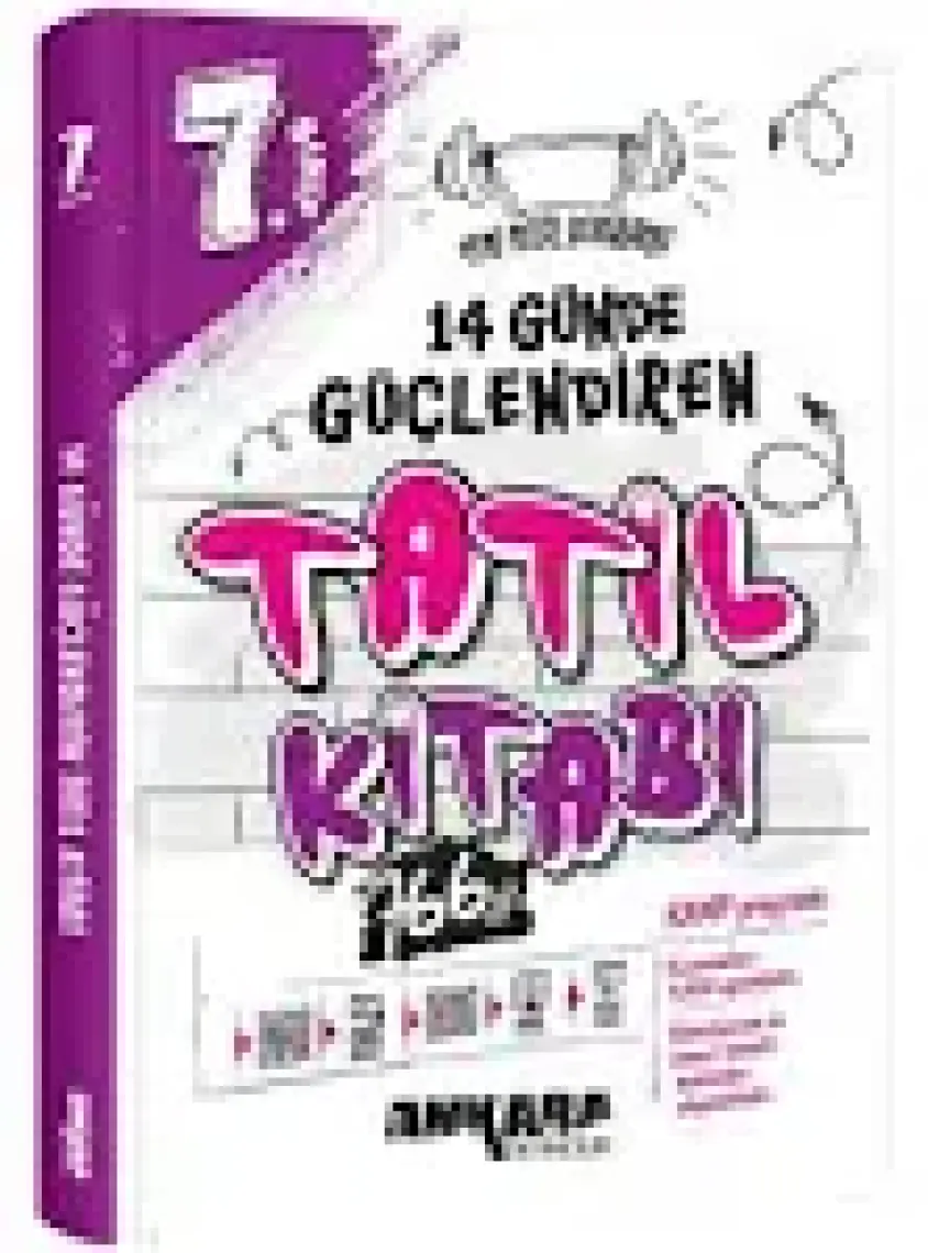 Zeka Küpü Yayınları 7. Sınıf 14 Günde Güçlendiren Tatil Kitabı