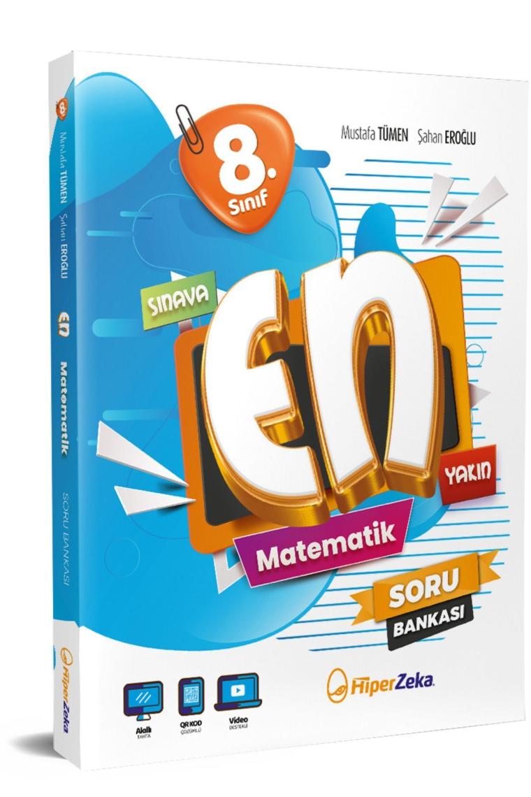 Hiper Zeka Yayınları 8. Sınıf En Matematik Soru Bankası