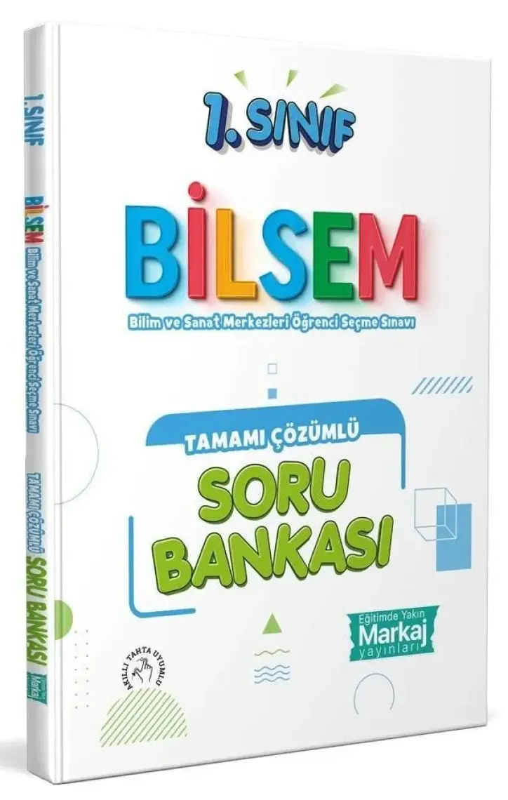 Marka Yayınları 1. Sınıf Bilsem Tamamı Çözümlü Soru Bankası-j Yayınları