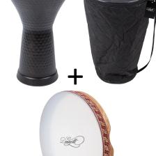 Donizetti Bendir - Siyah Mısır Darbuka + Kılıf