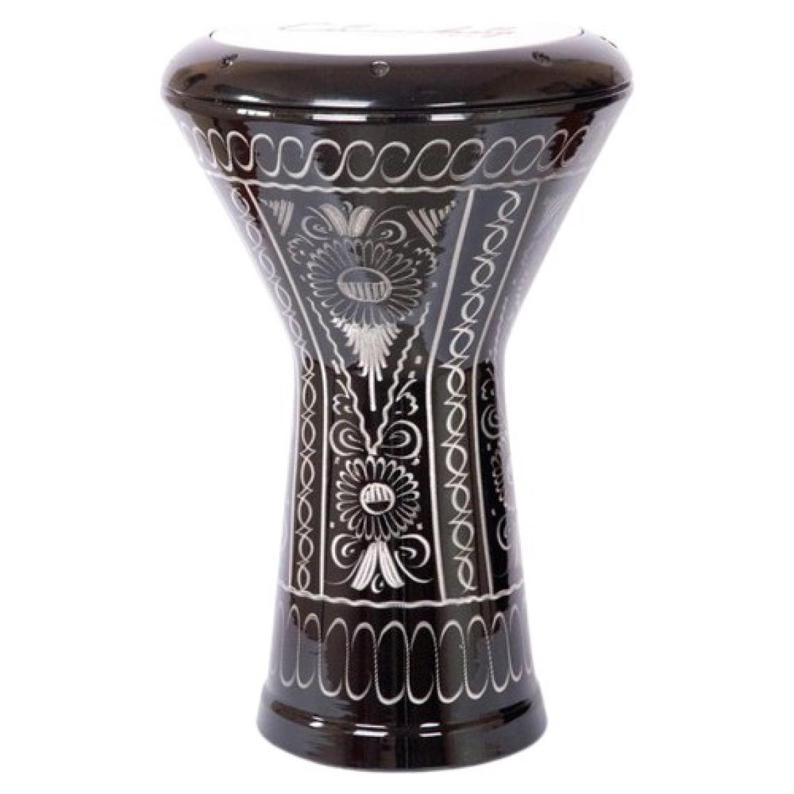 Masterwork Erzincan El  Işlemeli Siyah  Darbuka