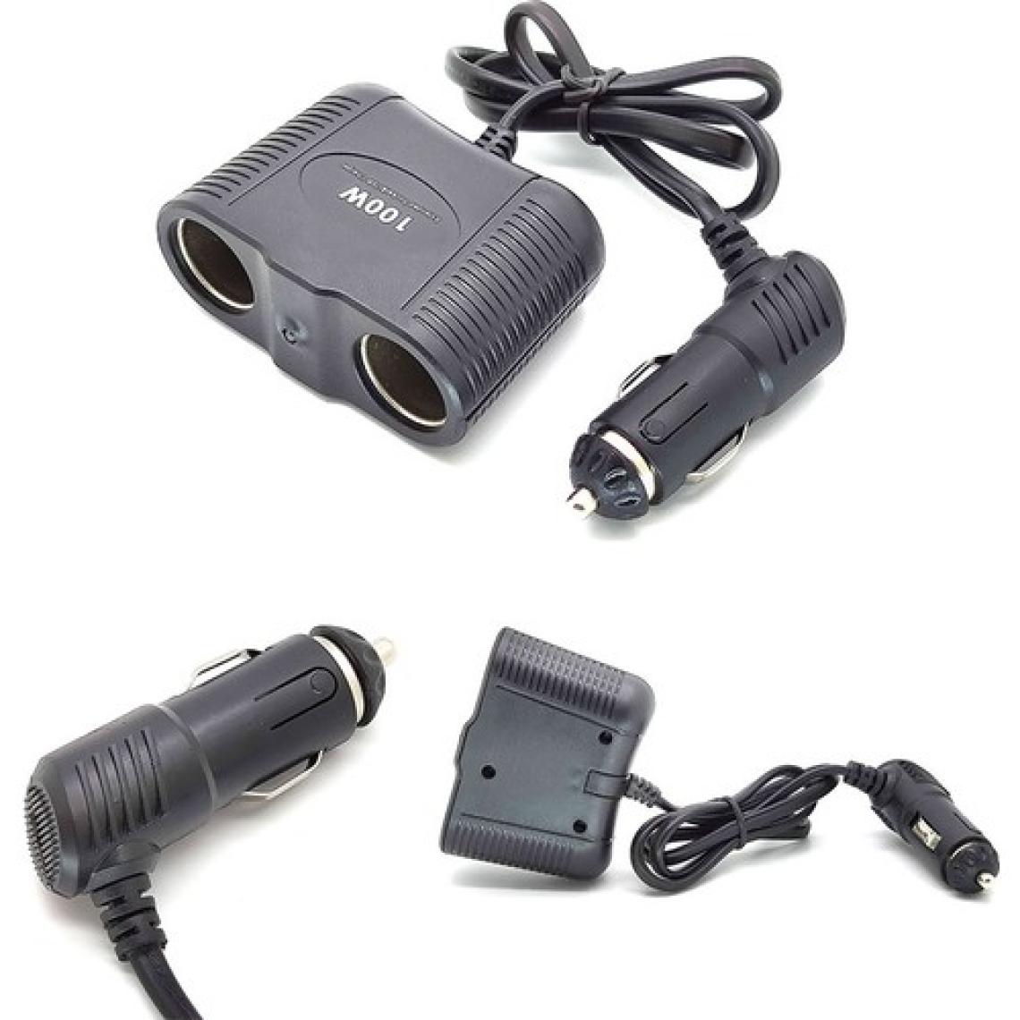 Olesson Araç Çakmak Çoklayıcı  2 Port Çakmak Çoklayıcı 12V / 24V 100W