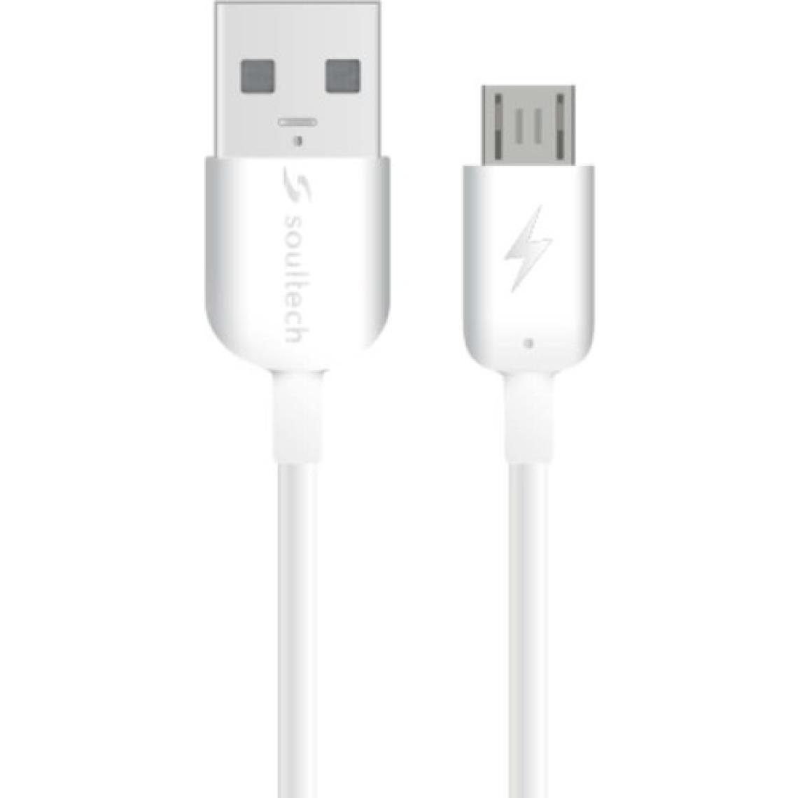 Soultech 2.1 A Ev Şarj Adaptörü & Micro USB Data Şarj Kablosu
