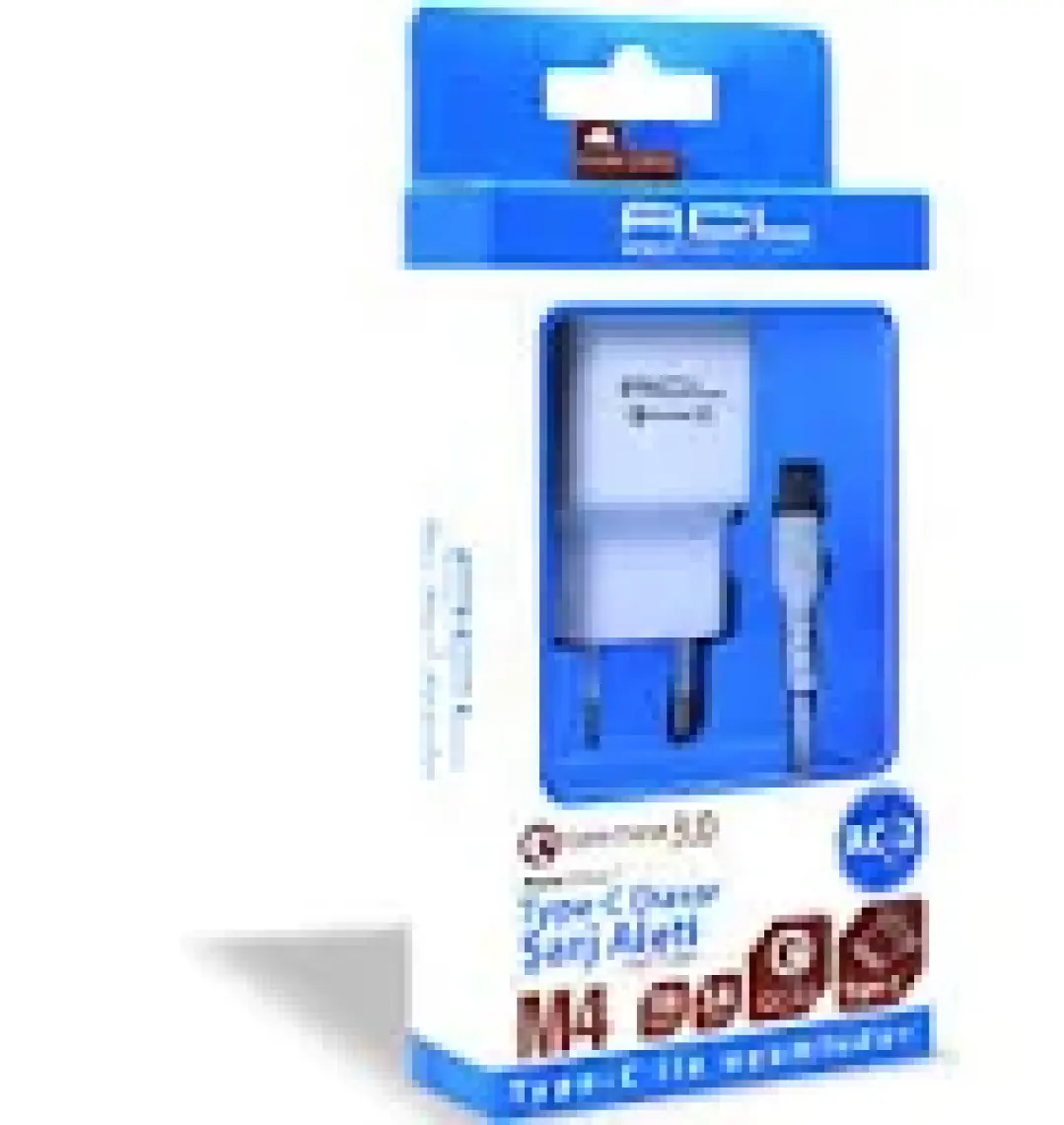 ACL AC-2 Type-C 3.0 Mah Şarj Aleti Seti