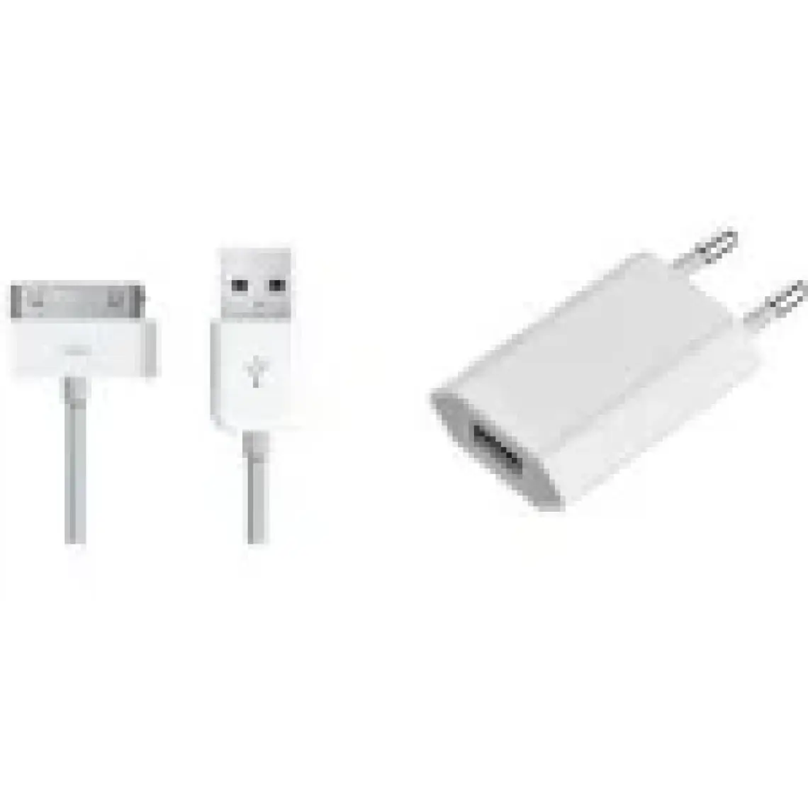 Prige iPhone Uyumlu 4/4S USB Adaptör + Şarj Kablosu