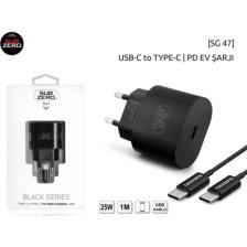 Subzero SG47 25 Watt Pd Type-C To Type-C Şarj Aleti