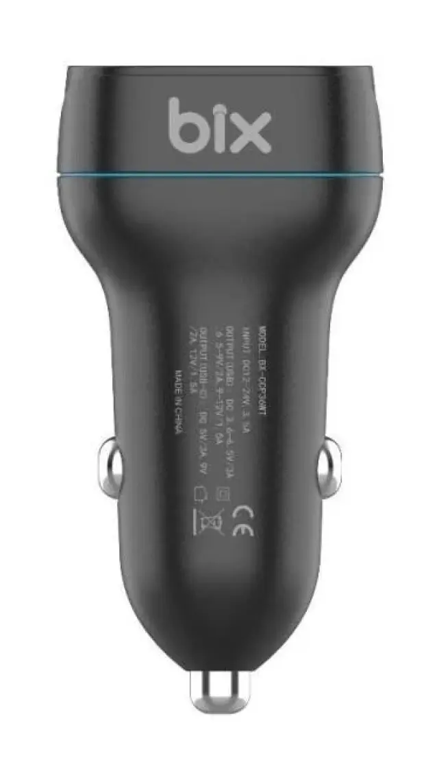 Bix BX-CCP36WT 36W Qc 3.0 USB Pd Araç Içi Hızlı Şarj Adaptörü