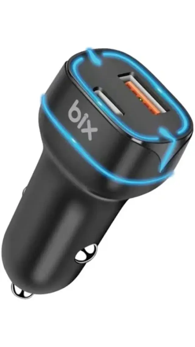 Bix BX-CCP36WT 36W Qc 3.0 USB Pd Araç Içi Hızlı Şarj Adaptörü
