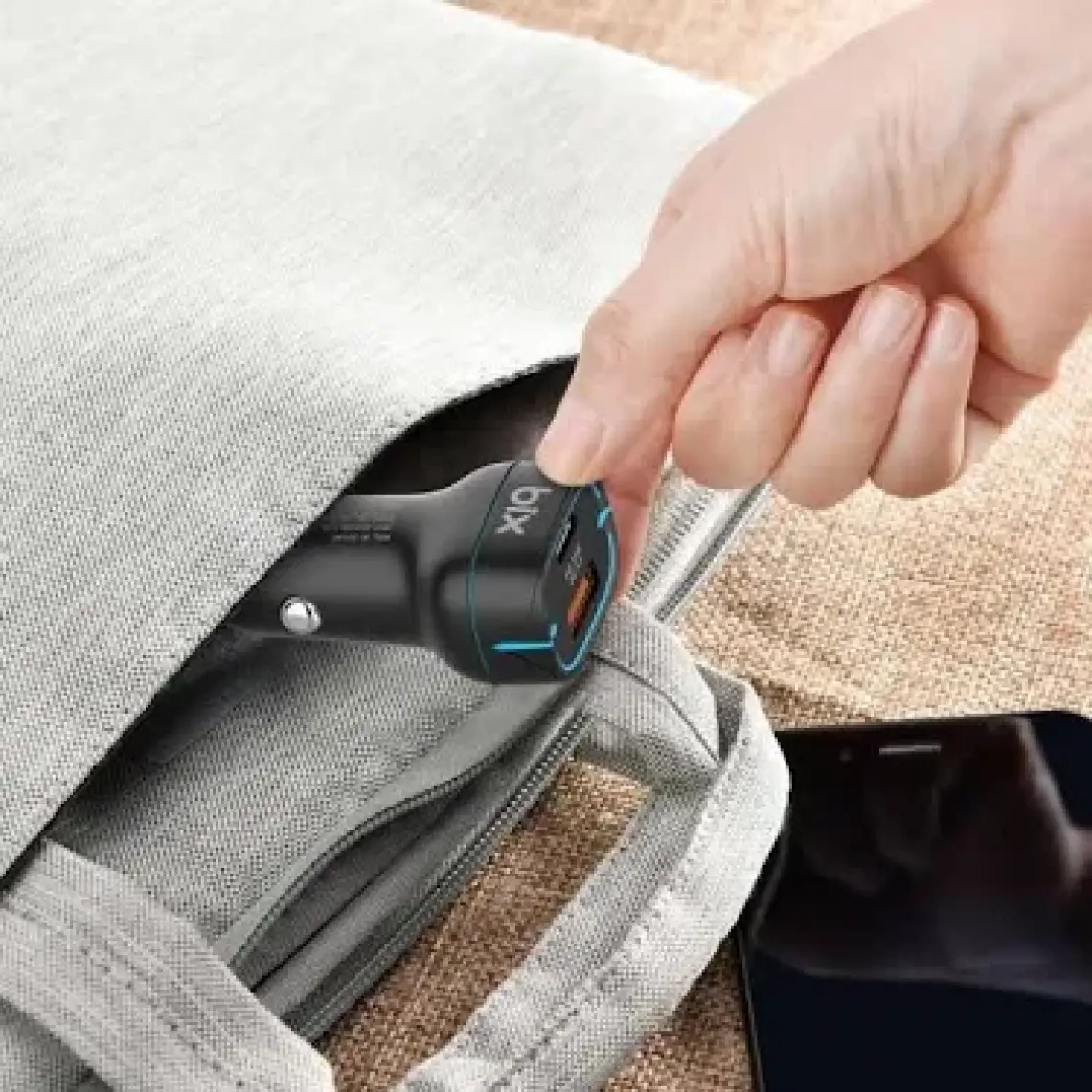 Bix BX-CCP36WT 36W Qc 3.0 USB Pd Araç Içi Hızlı Şarj Adaptörü