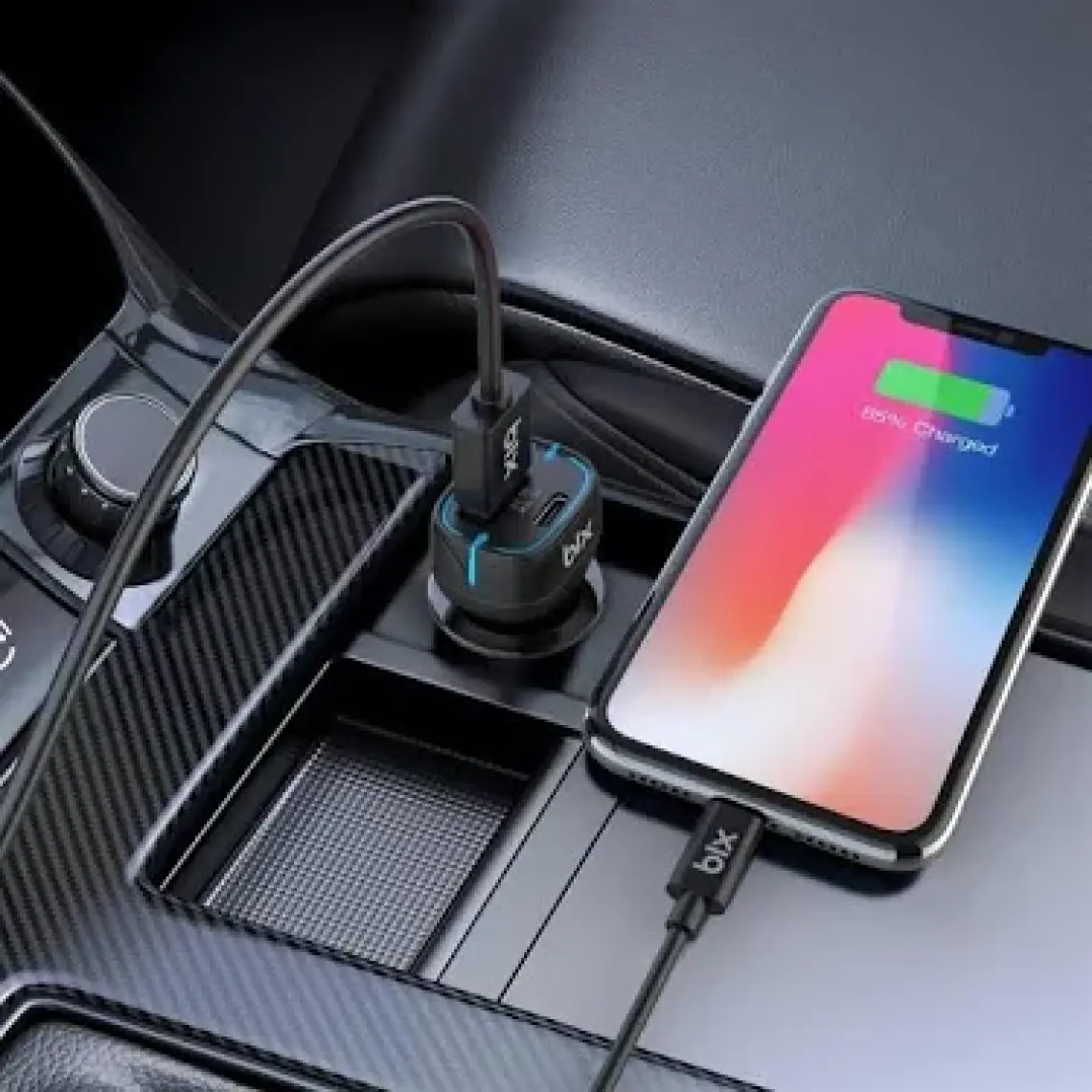 Bix BX-CCP36WT 36W Qc 3.0 USB Pd Araç Içi Hızlı Şarj Adaptörü