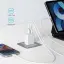 Anker 20W USB-C + USB-A Çift Portlu Şarj Cihazı - A2348 - Beyaz (Anker Türkiye Garantili)
