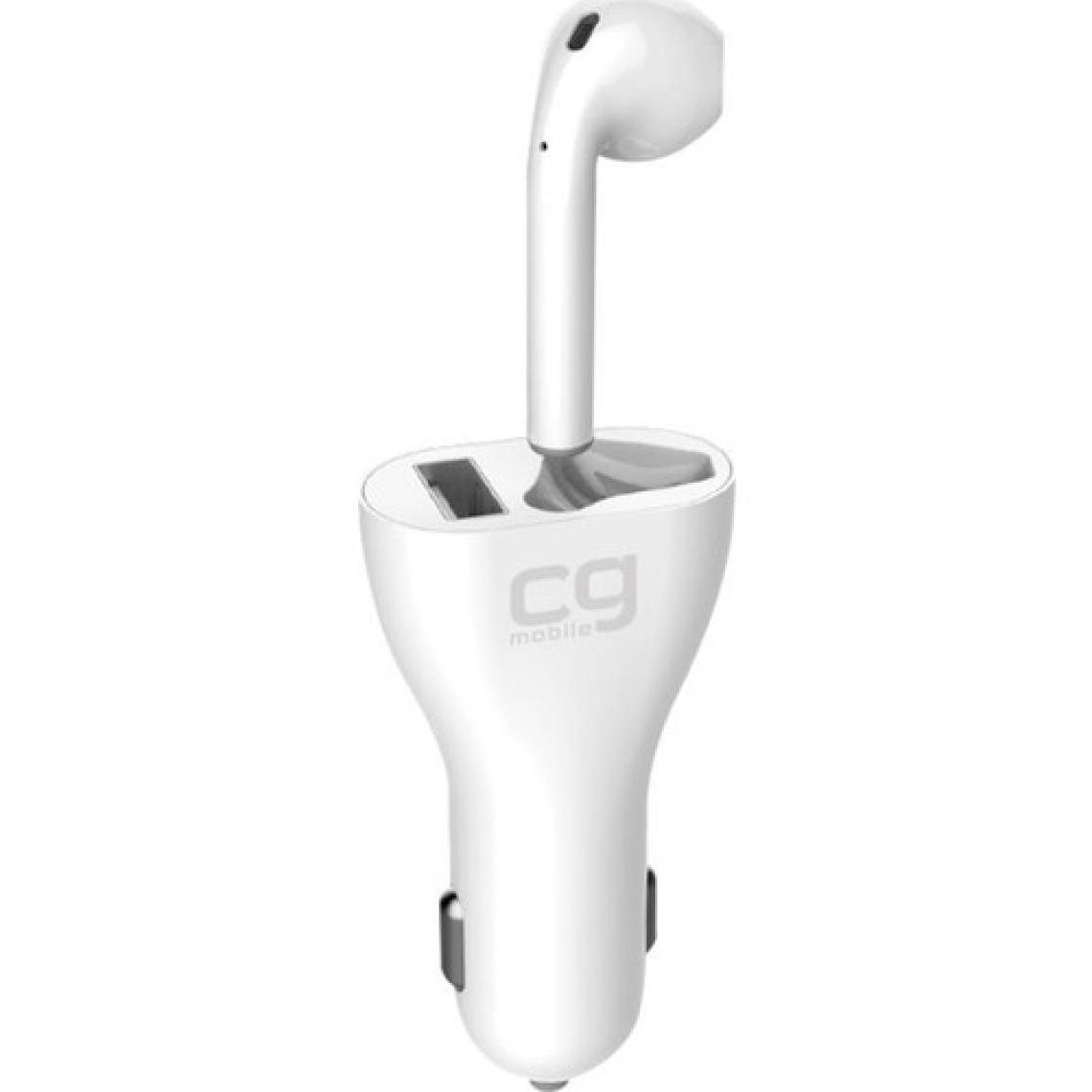 Cg Mobile CGM01 Araç Şarjı + Mono Bluetooth Kulakiçi Kulaklık