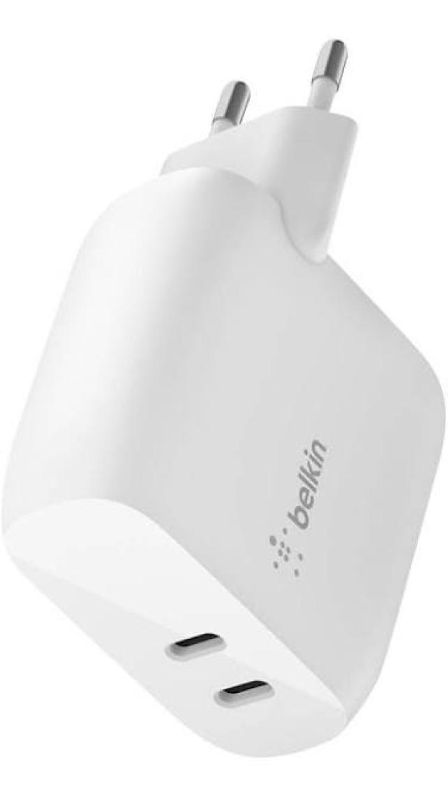 Belkin 40W Çift Girişli Usb-C Pd Hızlı Şarj Aleti