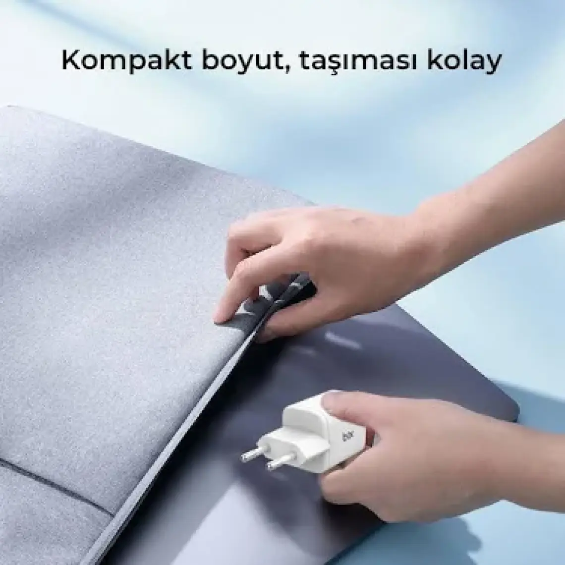 Bix SV35 Gan 33W USB-A SuperVOOC 2.0 + 35W PD Type-C Girişli Çift Bağlantı Noktalı, Oppo Reno 7/6/X3/Find X5/Find N/K10 Pro/A96, Realme GT/GT2/GT NEO/Q3/Q5, Samsung ve Daha Fazla ile Uyumlu