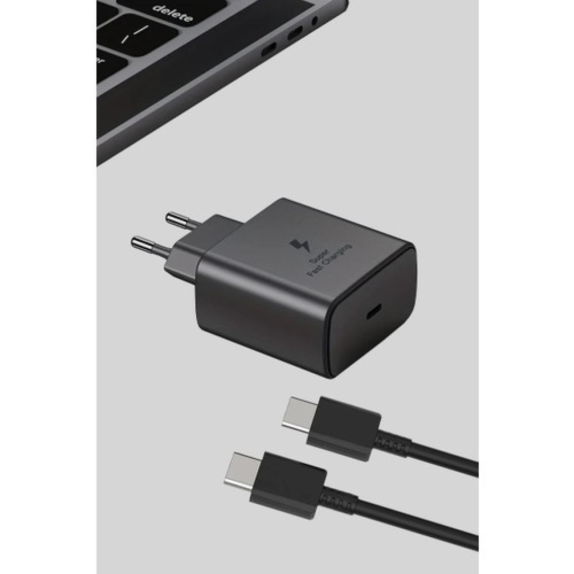 Giyitec  Galaxy S23 Ultra S23+ S24 Ultra S24+ 5g Uyumlu 45W Turbo Hızlı Şarj Aleti Cihazı Seti Pd