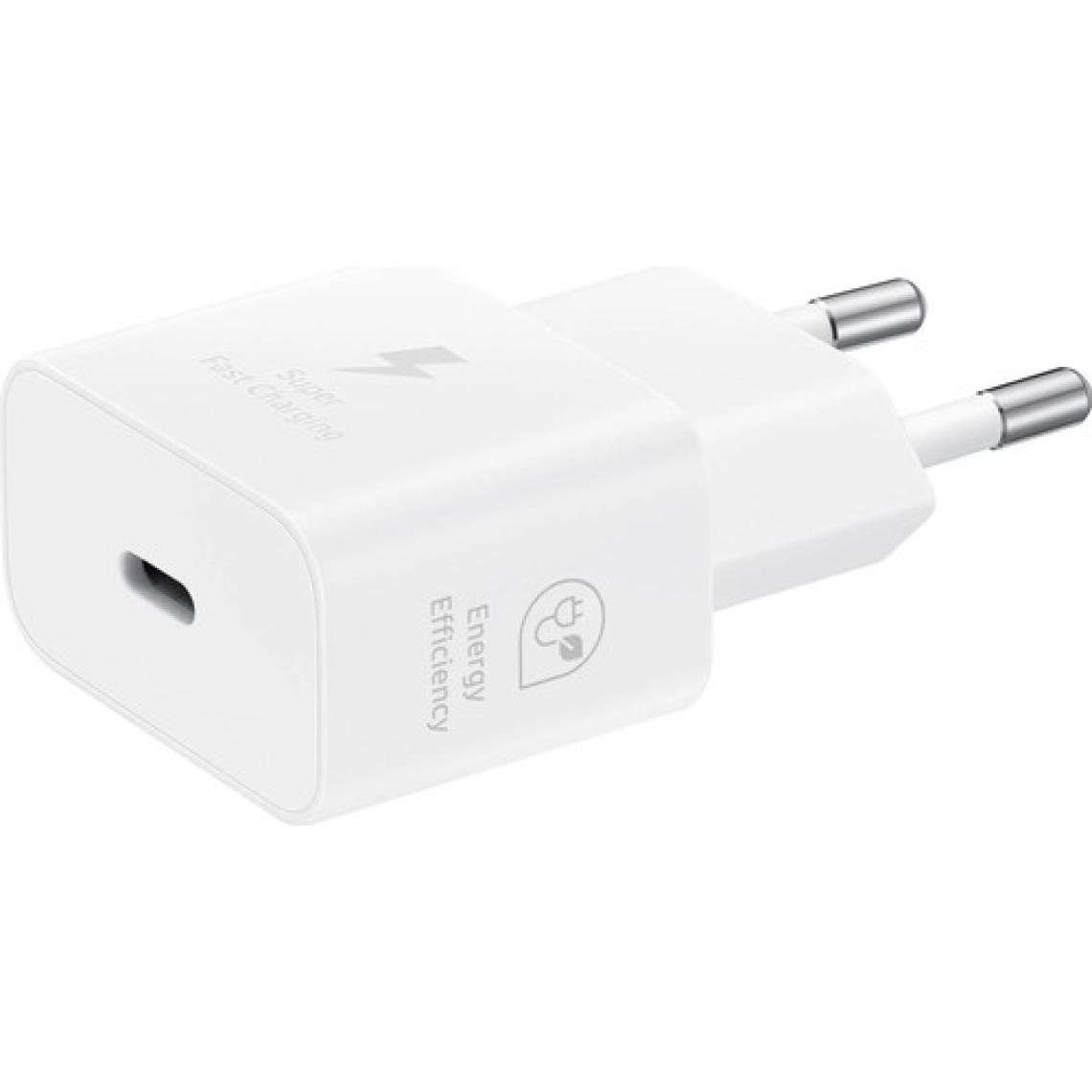 XML Dünyası Samsung EP-T2510N 25W Type-C Hızlı Şarj Adaptörü Beyaz Samsung Türkiye Garantili