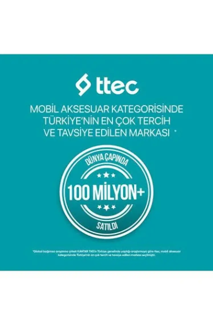 Ttec Smartcharger Pd 20W Seyahat Hızlı Şarj Aleti  Beyaz