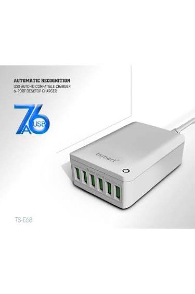 T&Smart 6 Usb Çıkışlı 7A Şarj Cihazı