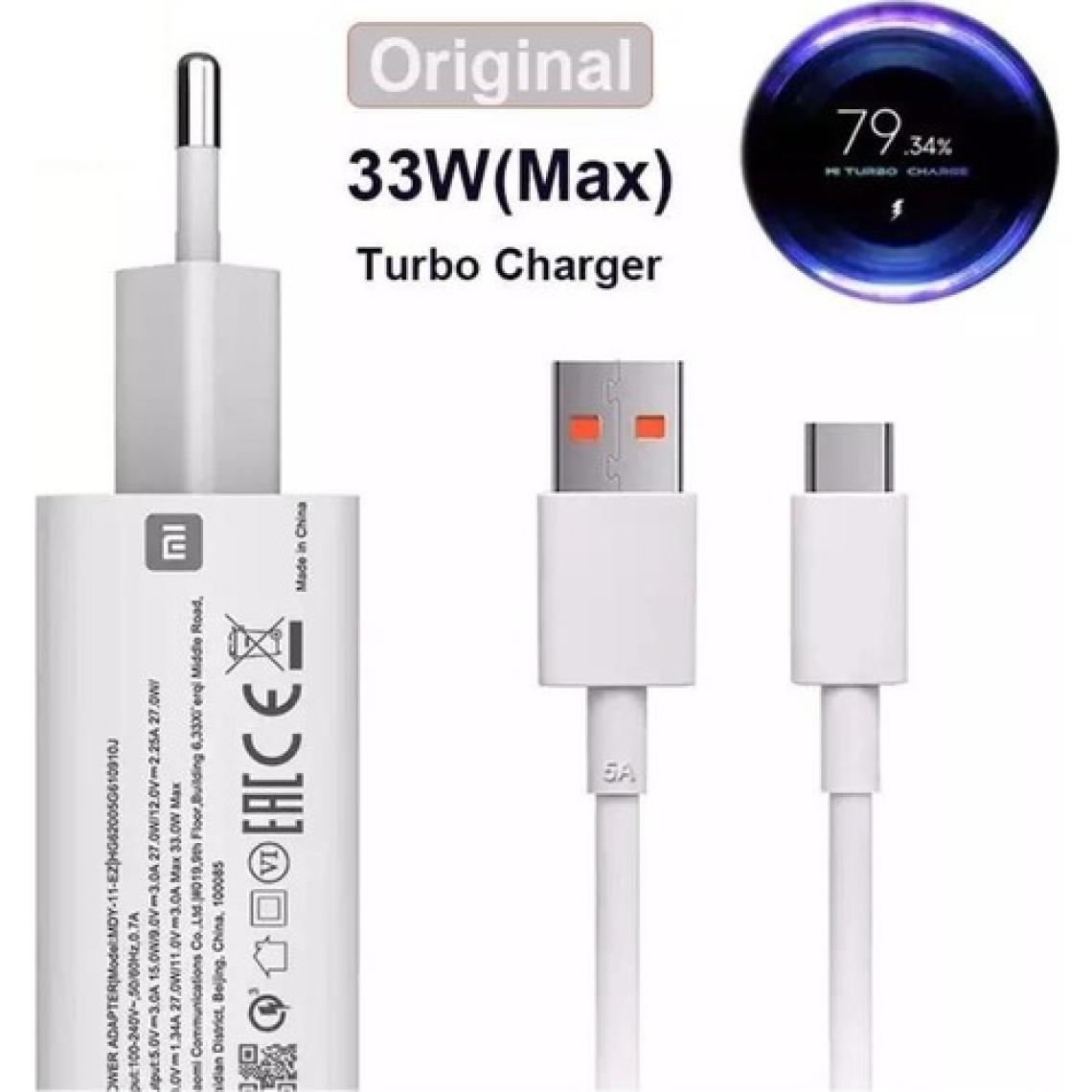 MI 33 Watt Fast Qualcomm Turbo Hızlı %100 Orjinal Mi Şarj Aleti Xiaomi 33W Şarj