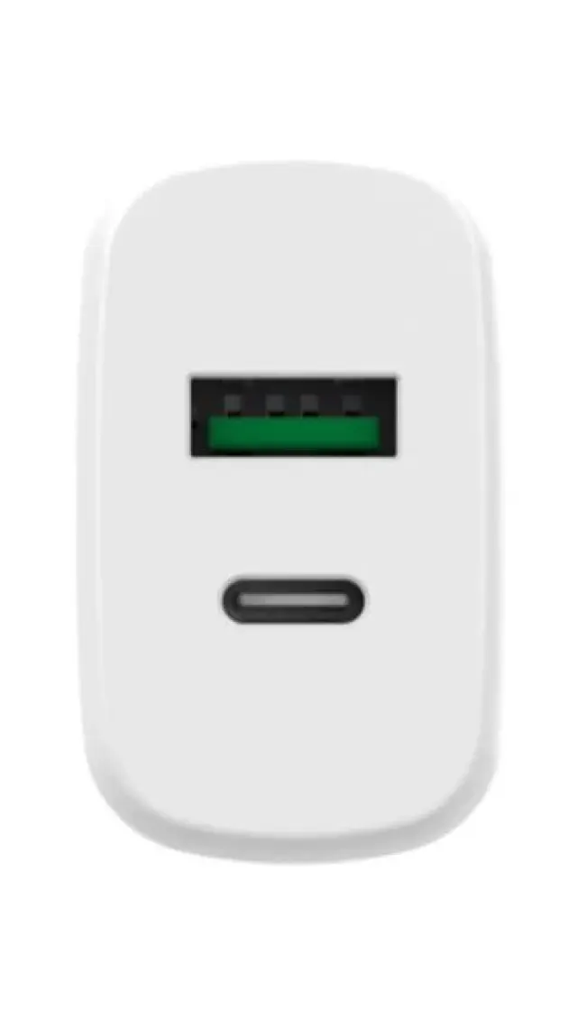 Bix ZH-2U41T 25W PD + USB 3.0 Çıkışlı iPad / iPhone / Android Uyumlu Çift Portlu Seyahat Adaptörü