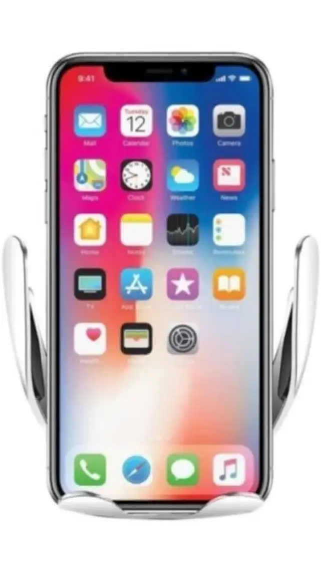 Linksmart LSM01 Wireless Sensörlü Araç Şarjı + Telefon Tutucu