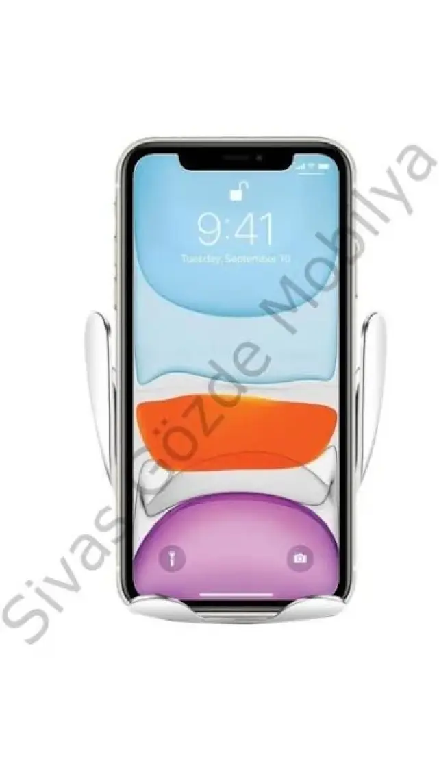 Linksmart LSM01 Wireless Sensörlü Araç Şarjı + Telefon Tutucu