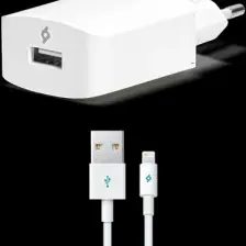Ttec SpeedCharger iPhone Uyumlu Şarj Aleti 2.1A Lightning Kablolu Beyaz