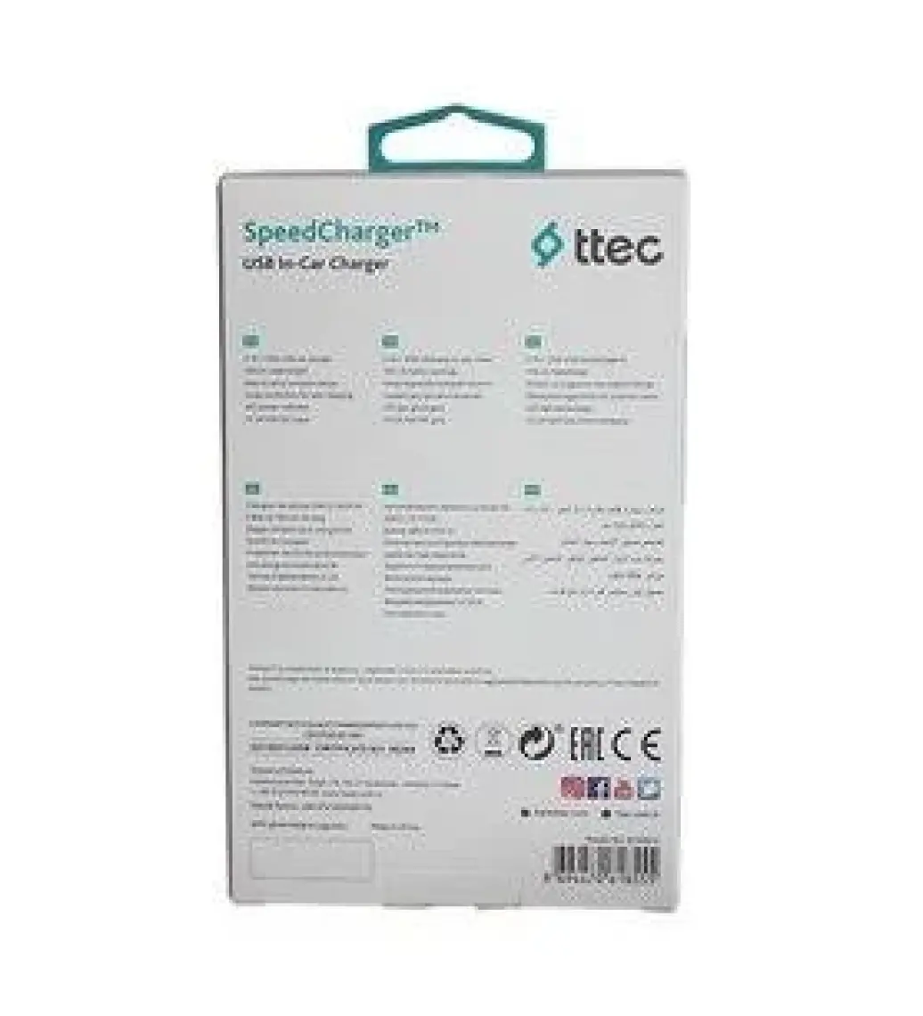 Ttec SpeedCharger iPhone Uyumlu Şarj Aleti 2.1A Lightning Kablolu Beyaz