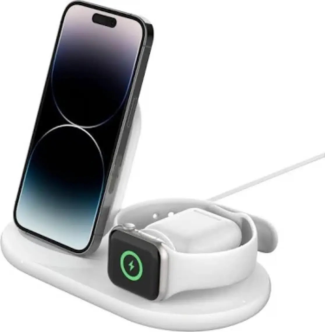 Belkin Boost↑charge™ 3'ü 1 Arada Apple Ürünleriniz Için Kablosuz Şarj Cihazı