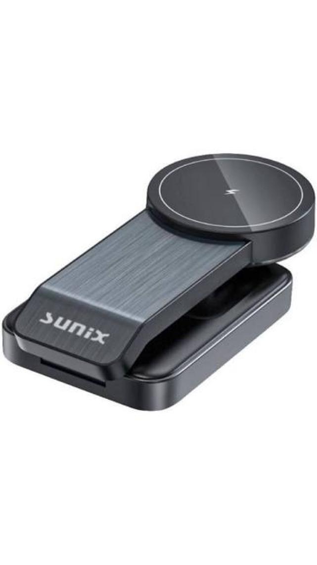 Sunix MG50 3in1 15W Hızlı Şarj Özellikli Magsafe Wireless Stand