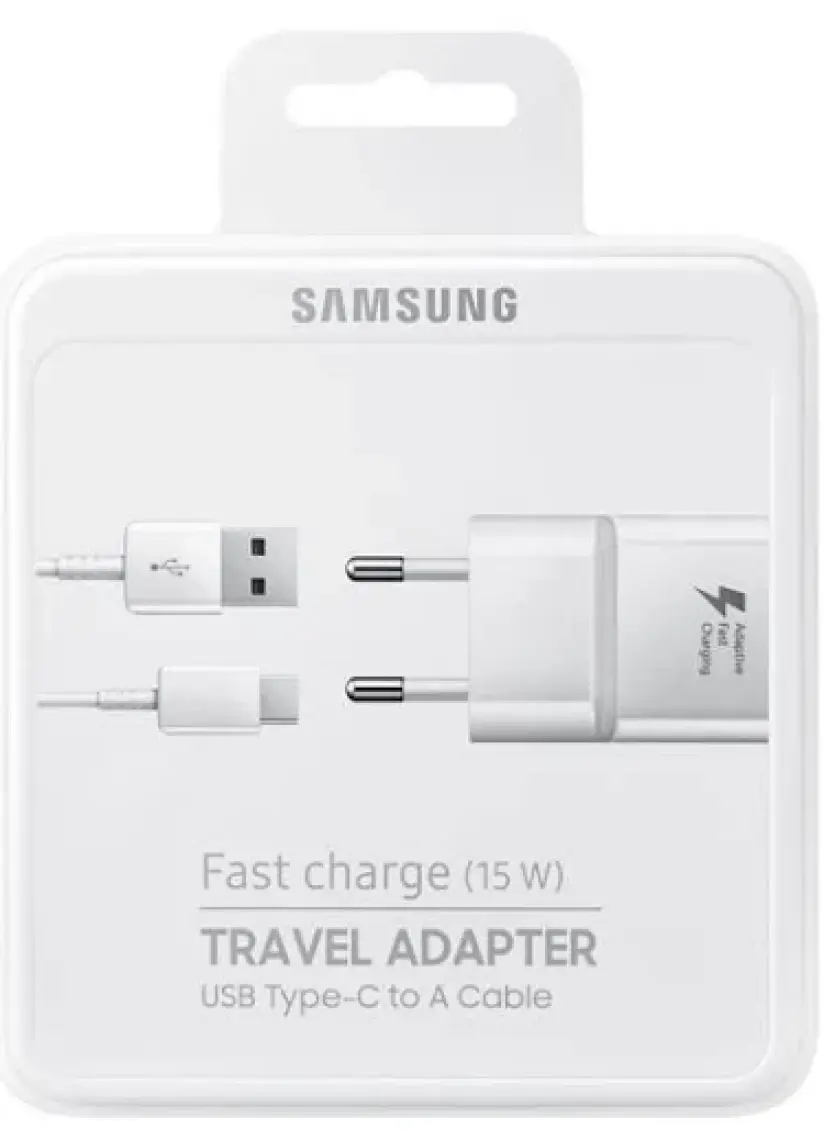 Samsung TA20 Adaptec Fast Charge. Hızlı Seyahat Şarjı Type-C Beyaz -EF-TA20EWECGTR