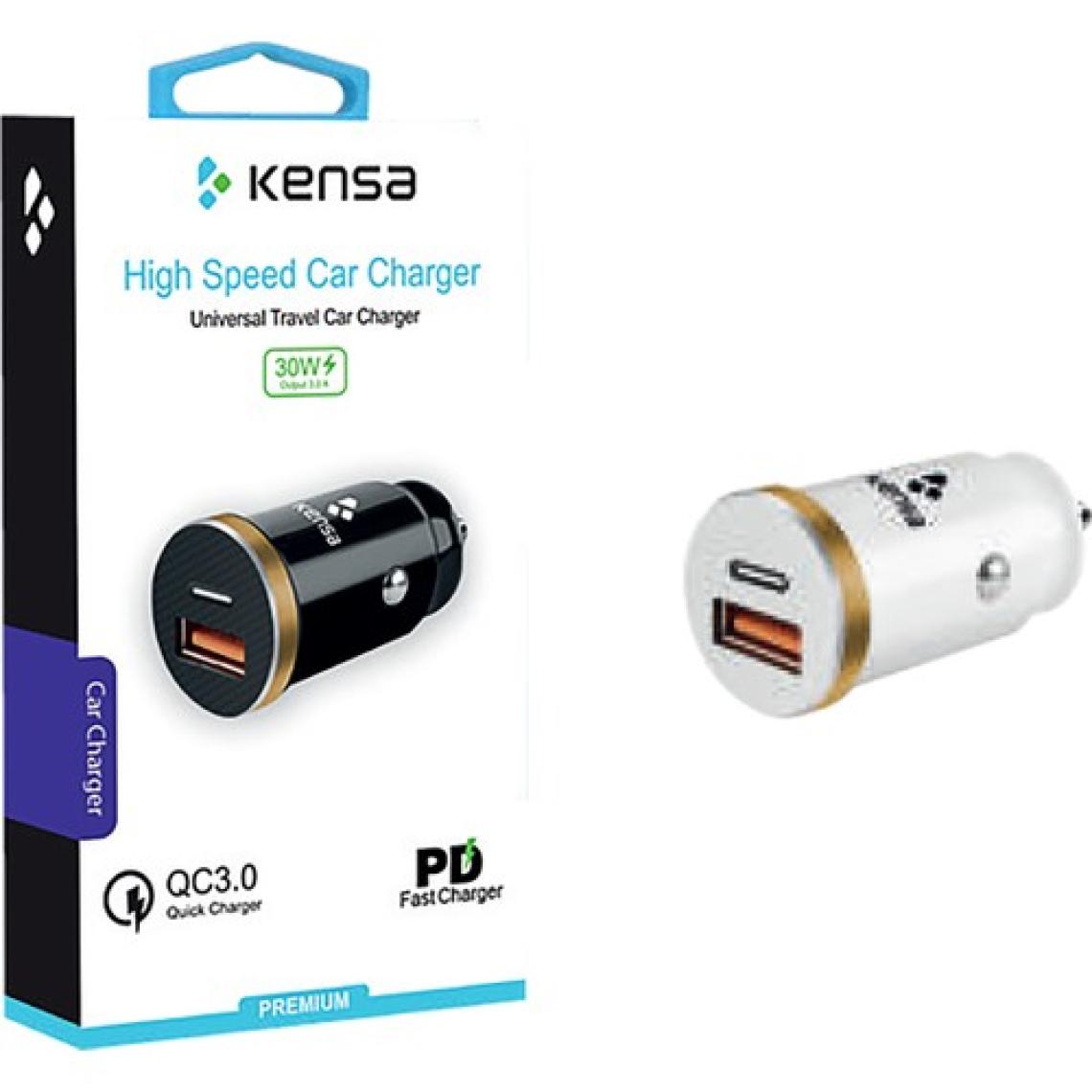 Kensa Cr-98 USB Araç Hızlı Şarj Aleti Çakmaklık Girişi