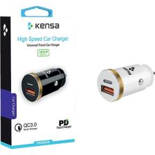 Kensa Cr-98 USB Araç Hızlı Şarj Aleti Çakmaklık Girişi