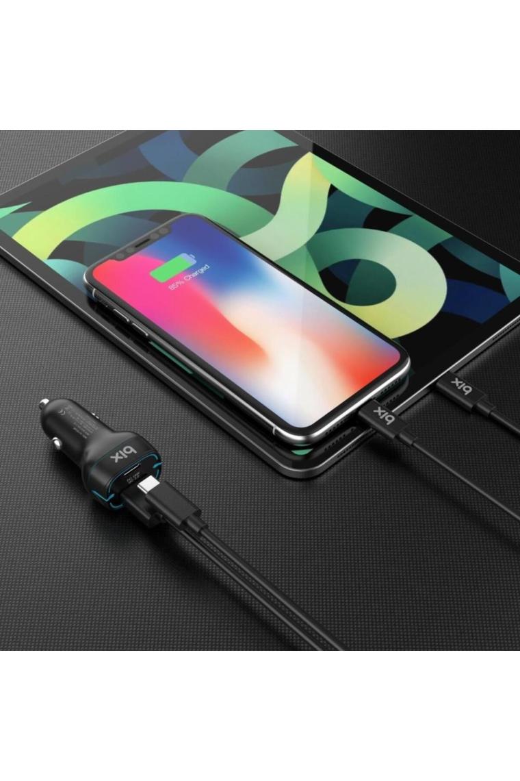 Bix BX-CCP36WT 36W Qc 3.0 USB Pd Araç Içi Hızlı Şarj Adaptörü