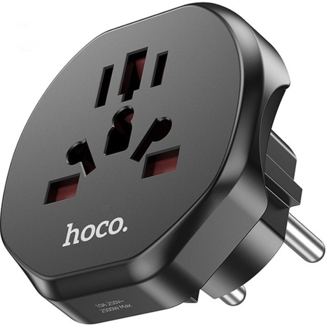 Hoco Ac6 Travel Power Universal Seyahat Şarj Adaptörü Eu